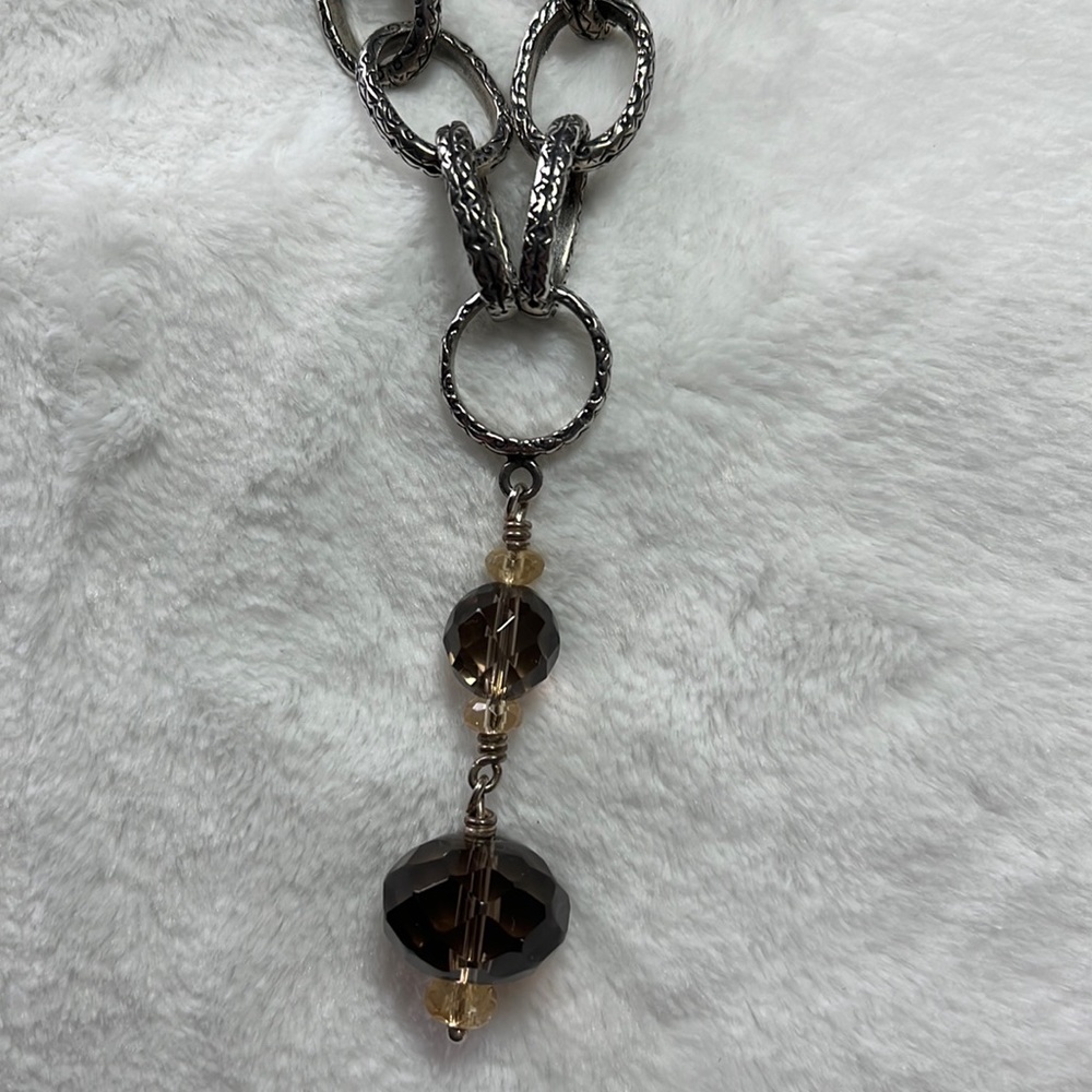 Silpada .925 Smokey Quartz Necklace